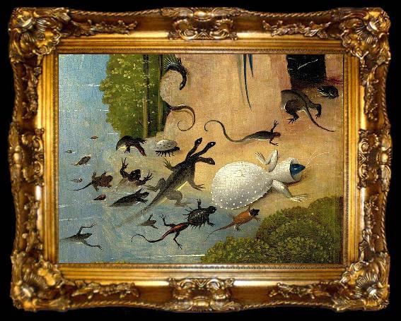 framed  Hieronymus Bosch The Garden of Earthly Delights, ta009-2